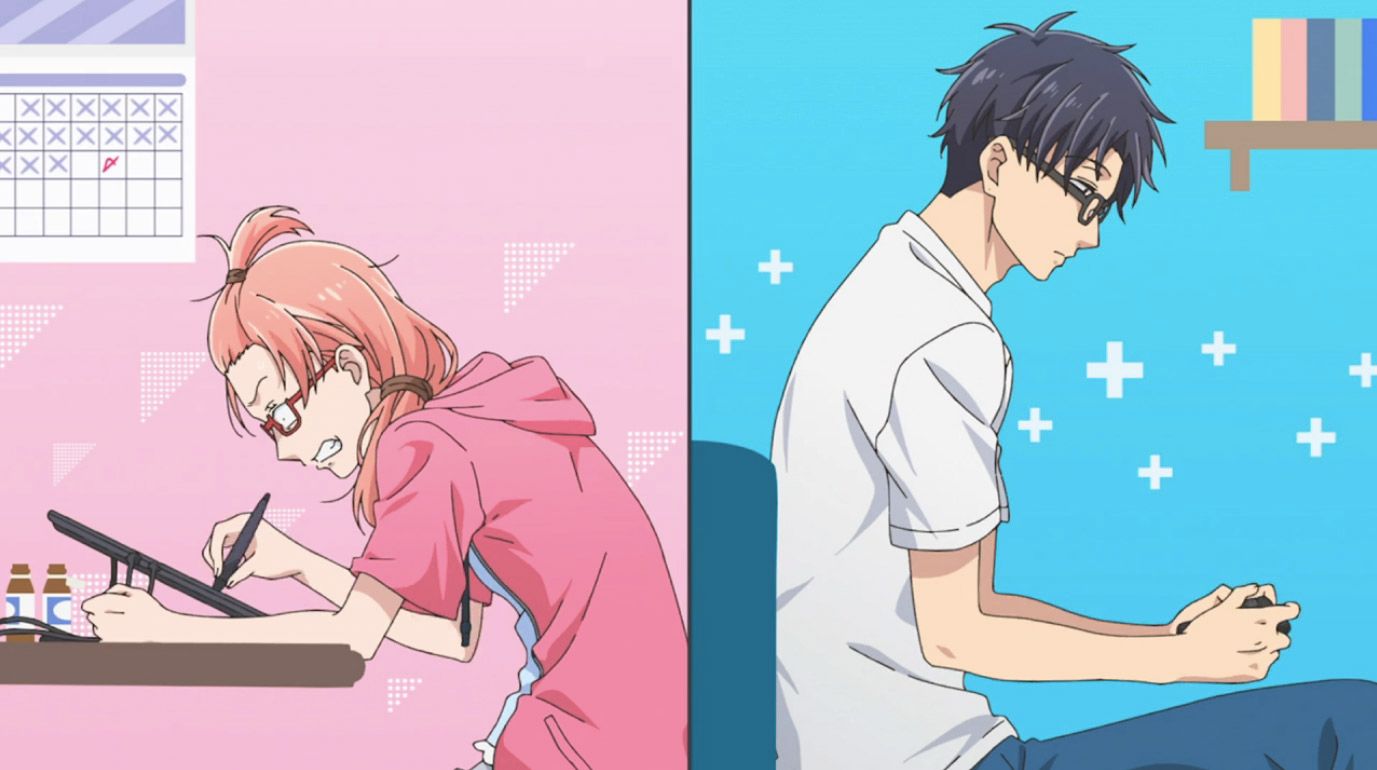 Wotakoi is one of the best new anime of spring 2018