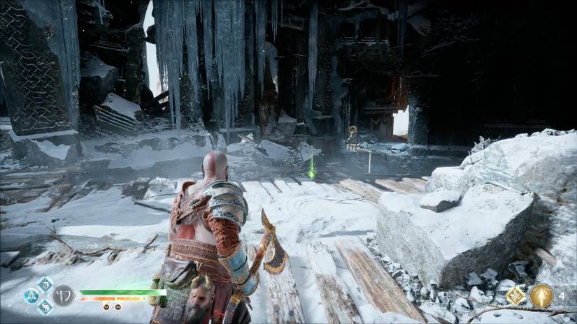 God of War The Magic Chisel walkthrough and collectibles