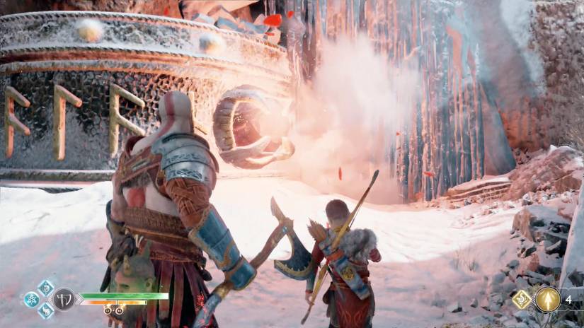 God of War The Magic Chisel walkthrough and collectibles