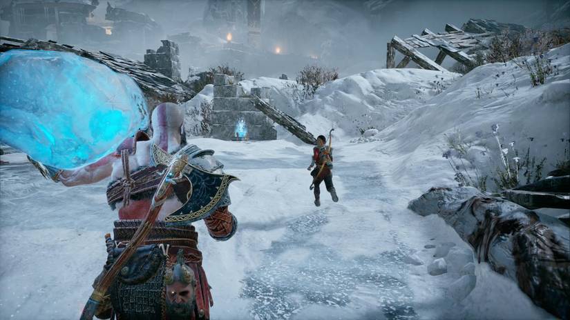 God of War The Magic Chisel walkthrough and collectibles