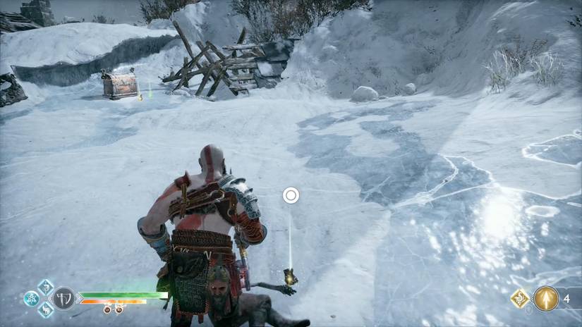 God of War The Magic Chisel walkthrough and collectibles