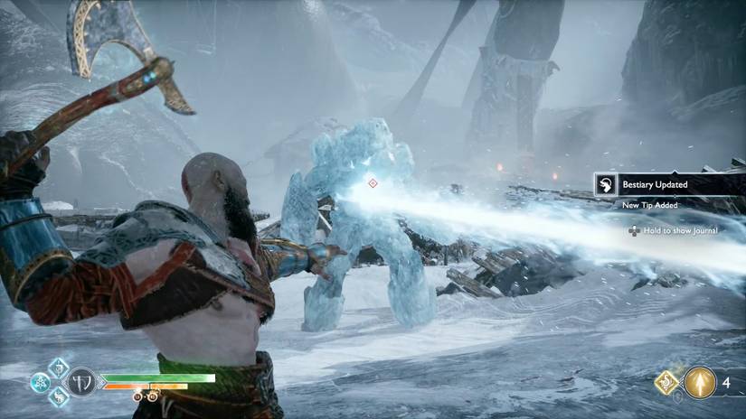 God of War The Magic Chisel walkthrough and collectibles