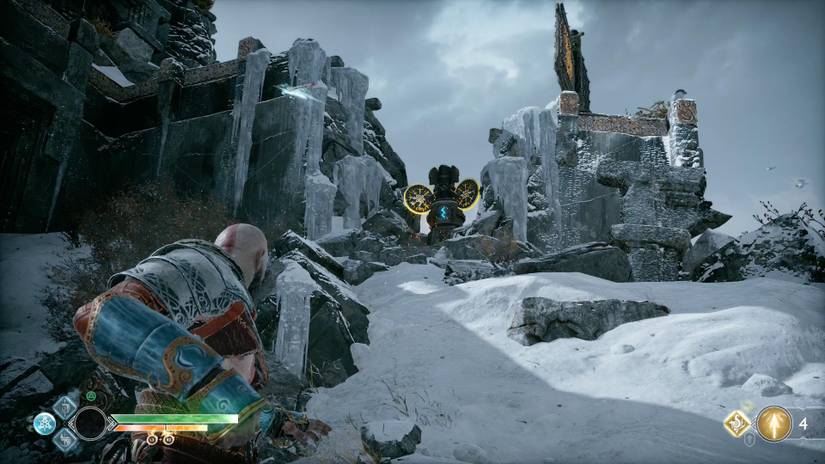 God of War The Magic Chisel walkthrough and collectibles
