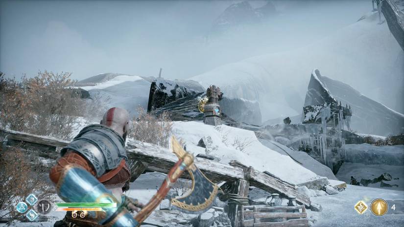 God of War The Magic Chisel walkthrough and collectibles