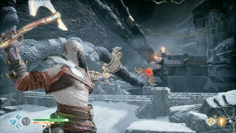 God of War The Magic Chisel walkthrough and collectibles