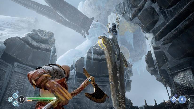 God of War The Magic Chisel walkthrough and collectibles