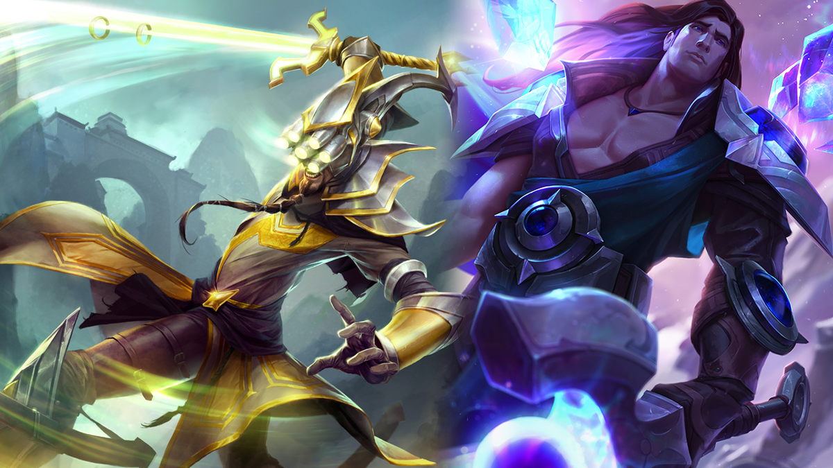 The Taric and Master Yi composition, explained, image size:1200x675