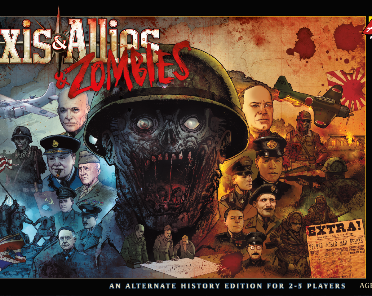 Axis & Allies and Zombies brings undead to the classic WWII