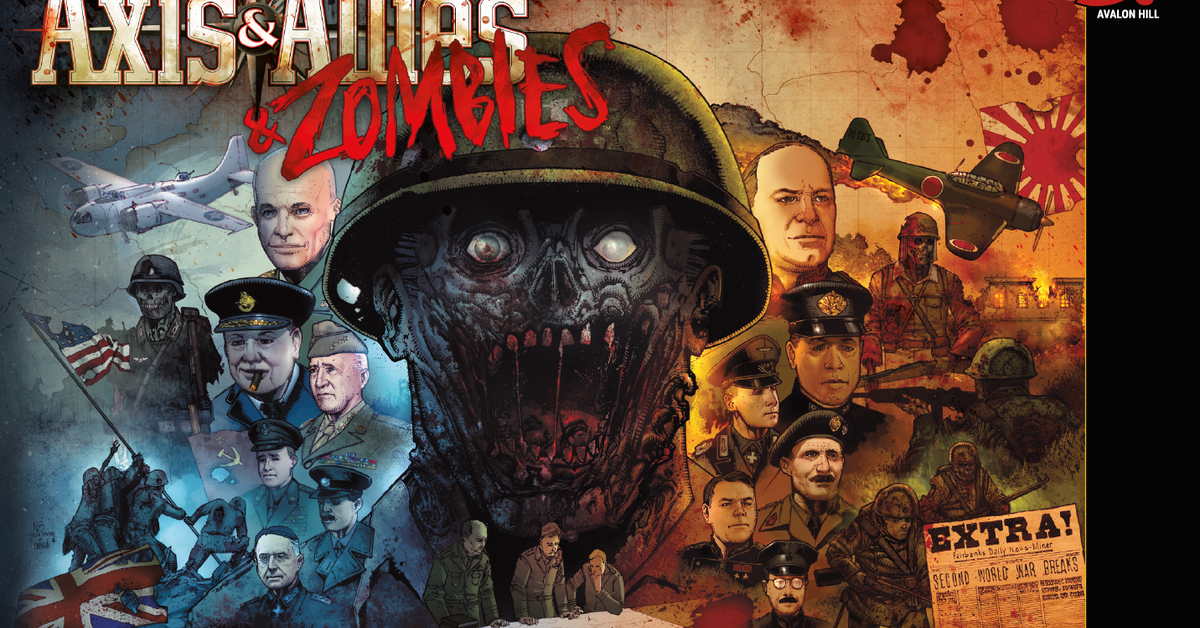 Axis & Allies and Zombies brings undead to the classic WWII