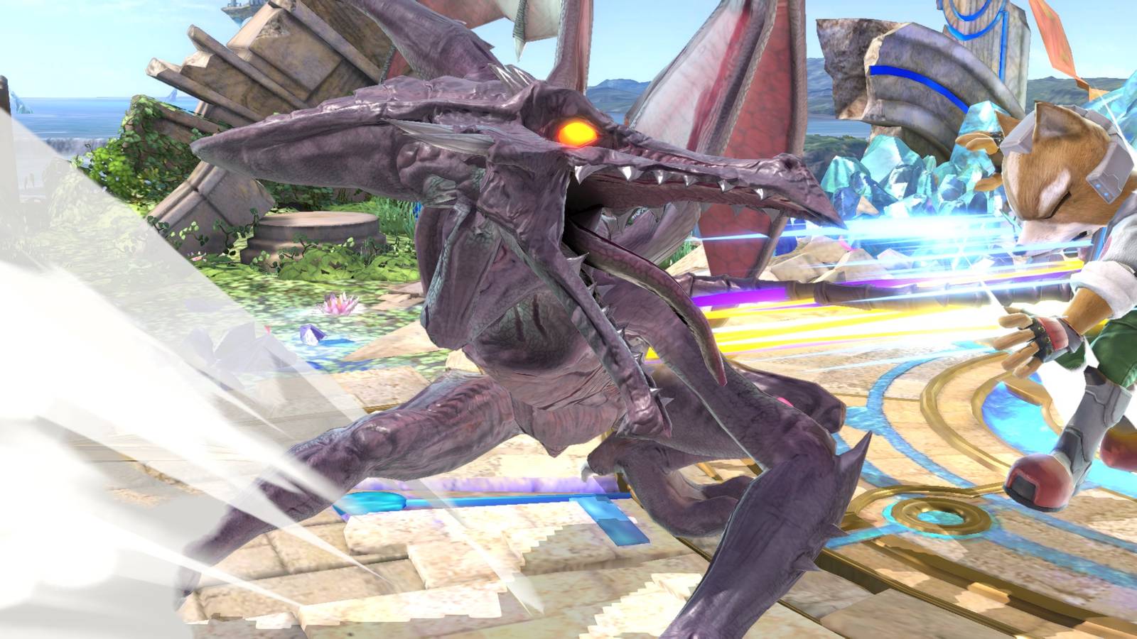 Ridley is playable in Super Smash Bros. Ultimate