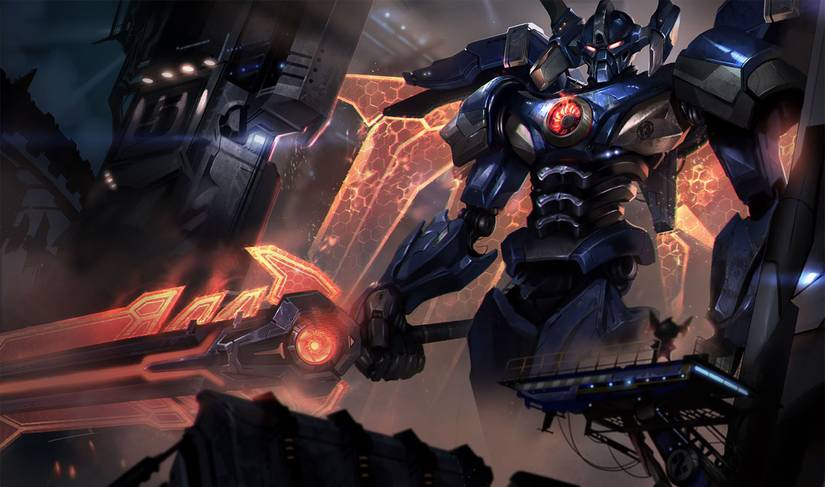 Aatrox champion rework: skins and splash art