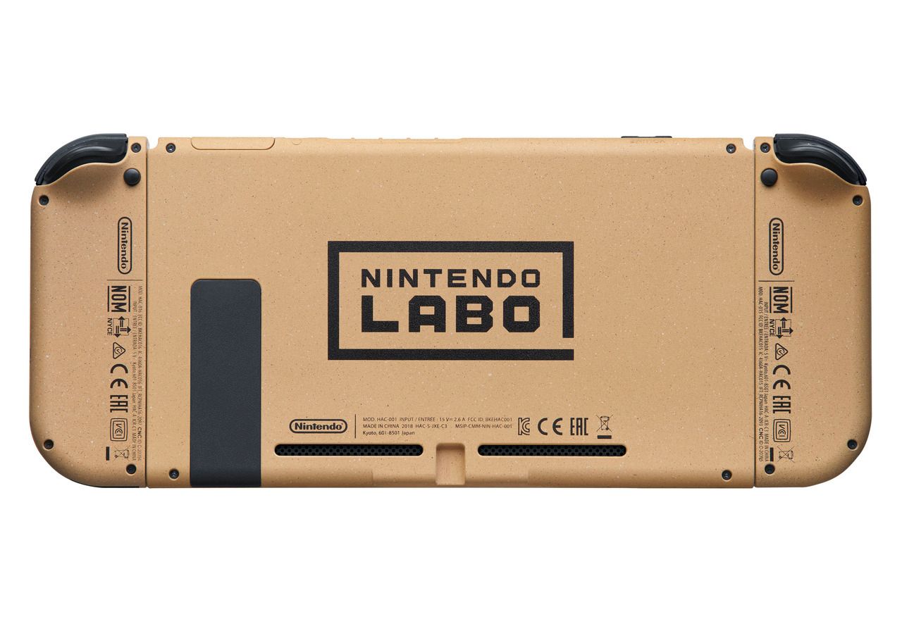 Nintendo Labo's cardboard-color Switch really should be sold to