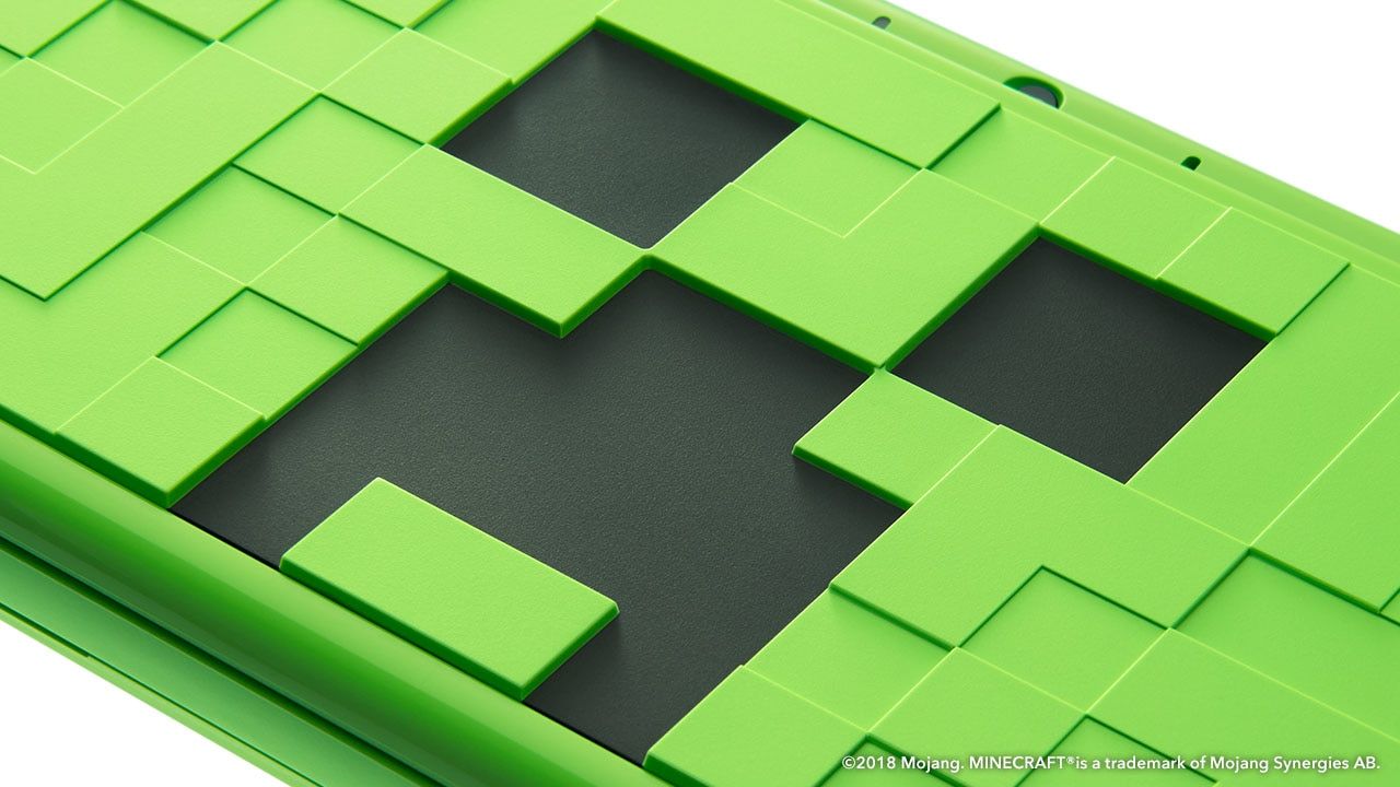 MINECRAFT NEWニンテンドー2DSLL MINECRAFT CREEPER EDITION NEW Nintendo 2DS LL Game Console
