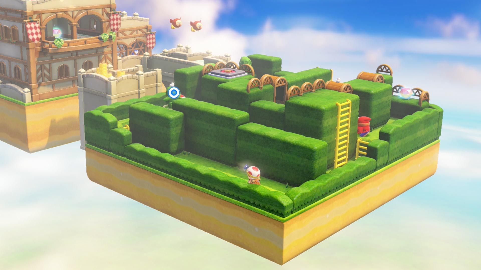 ゲームキャラクター tdh888 Captain Toad: Treasure Tracker 'Shy Guy Heights' (Episode 1