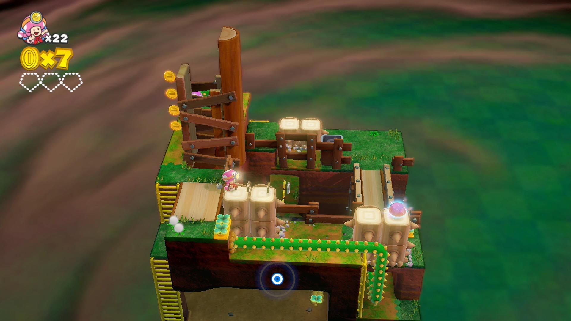 Captain Toad: Treasure Tracker 'Stumper Sneakaround' Super Gems