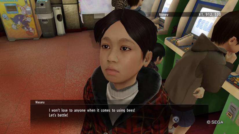 Yakuza Kiwami - Masaru wants to fight
