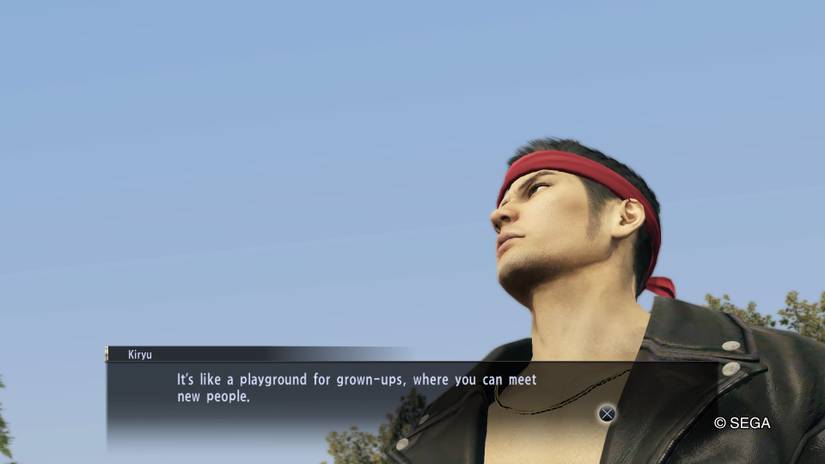 Yakuza 0 - Kazuma Kiryu likes meeting new people