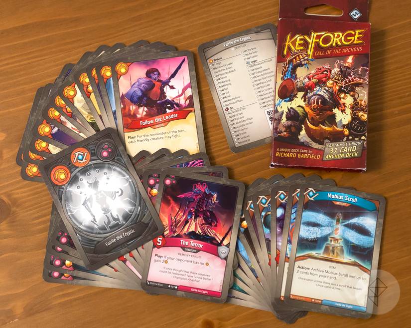 KeyForge is a new, procedurally generated card game