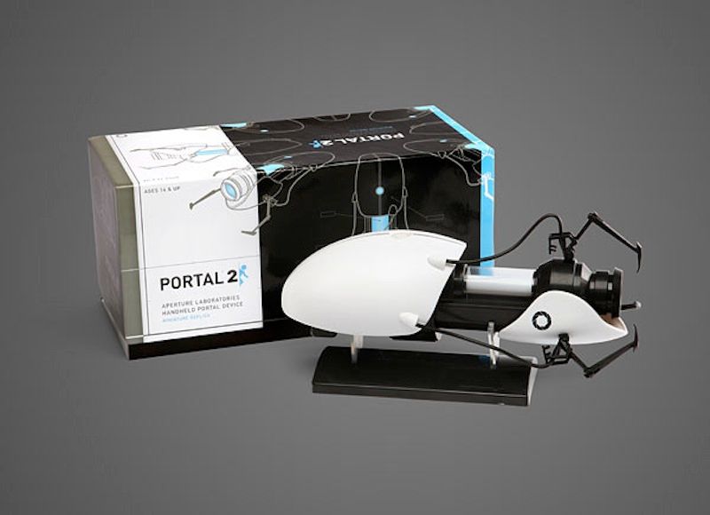 Miniature Portal 2 gun available at ThinkGeek