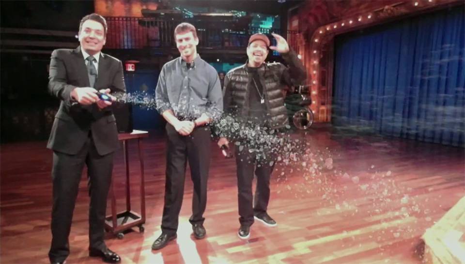 Watch Jimmy Fallon and Ice-T play The Playroom on PS4