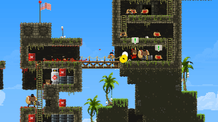 Broforce welcomes first female character and a new trailer