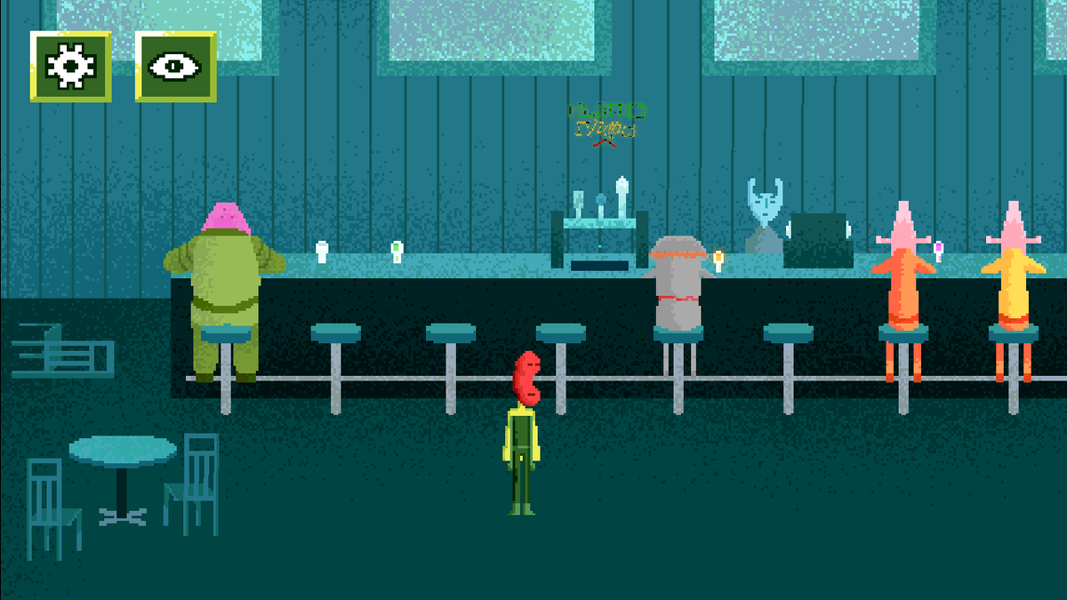 Camping trips, aliens and sandwiches in this Bik gameplay video