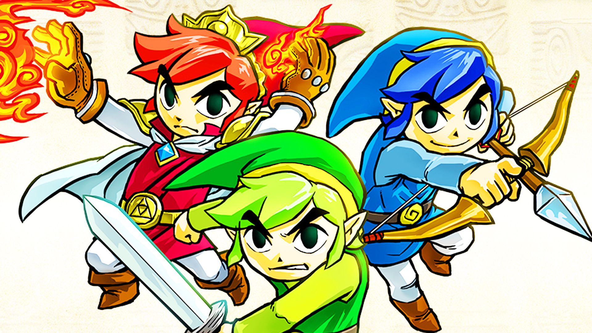 新品The Legend of Zelda: Tri Force Heroes Tour the first five worlds of The Legend of Zelda: Tri Force Heroes