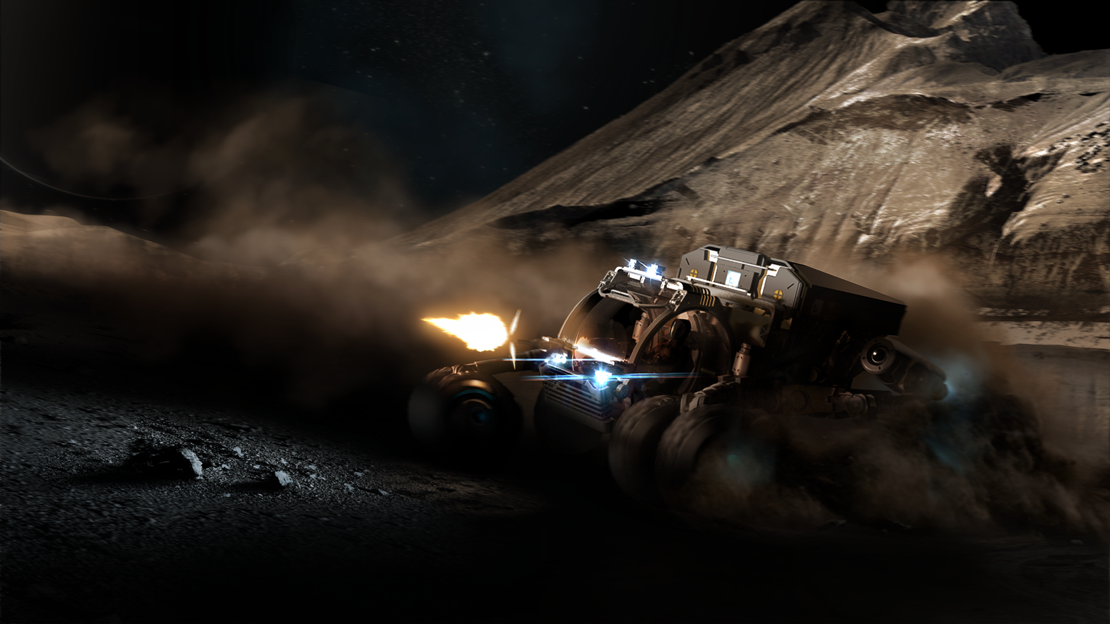 Your first look at Elite: Dangerous' rover, Mass Effect's Mako in first ...