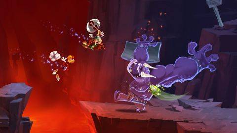Rayman Legends' Barbara floats like a Valkyrie, stings like a barbarian