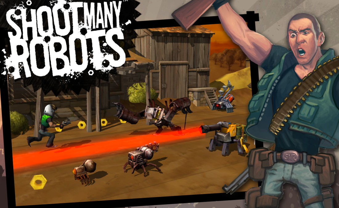 Shoot Many Robots blasts its way free to Android, iOS coming soon