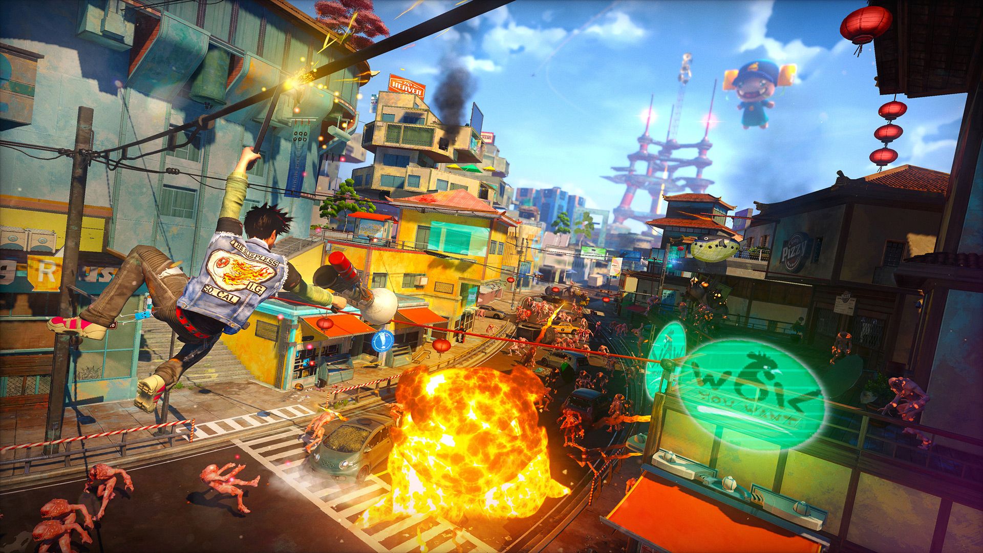 Sunset Overdrive turns the post-apocalypse into an energy drink