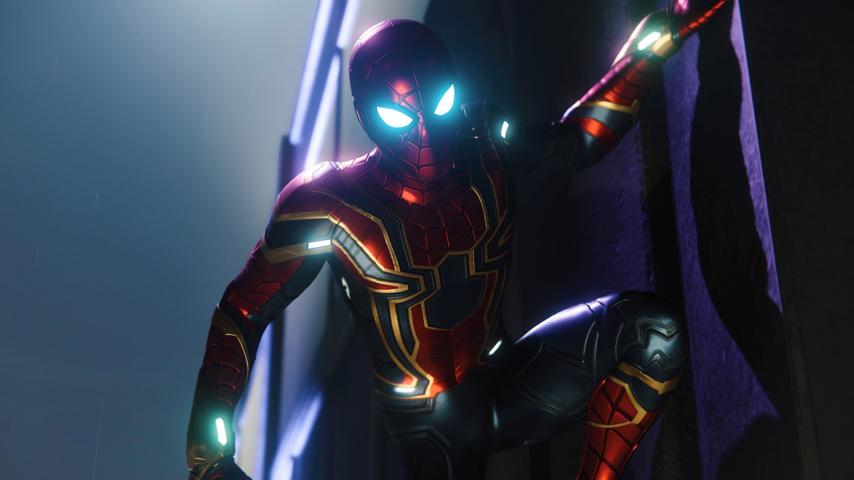 Spider-Man PS4 - Spidey in Iron Spider suit