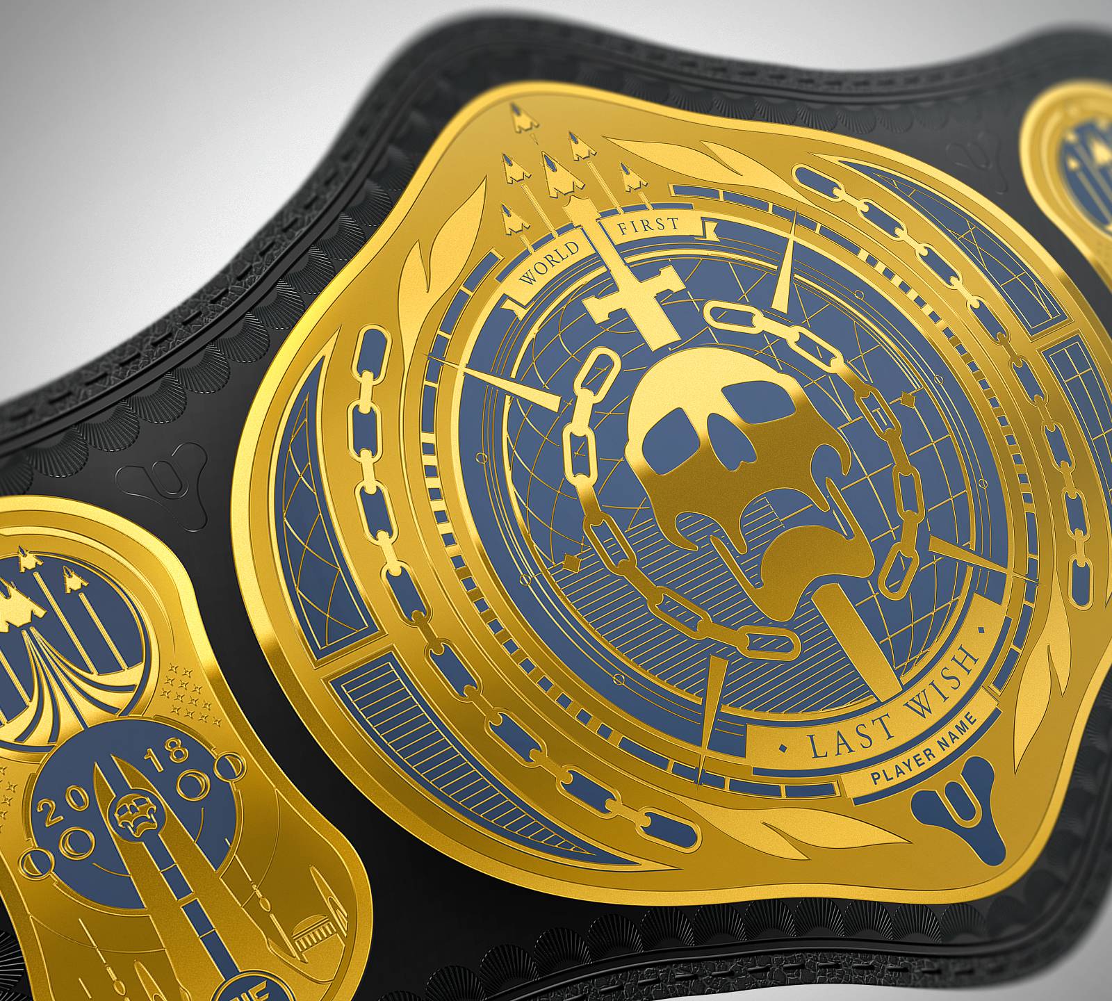 Crystal Destiny Belt in Gold GOLD BELT| Rebekajewelry main image 4