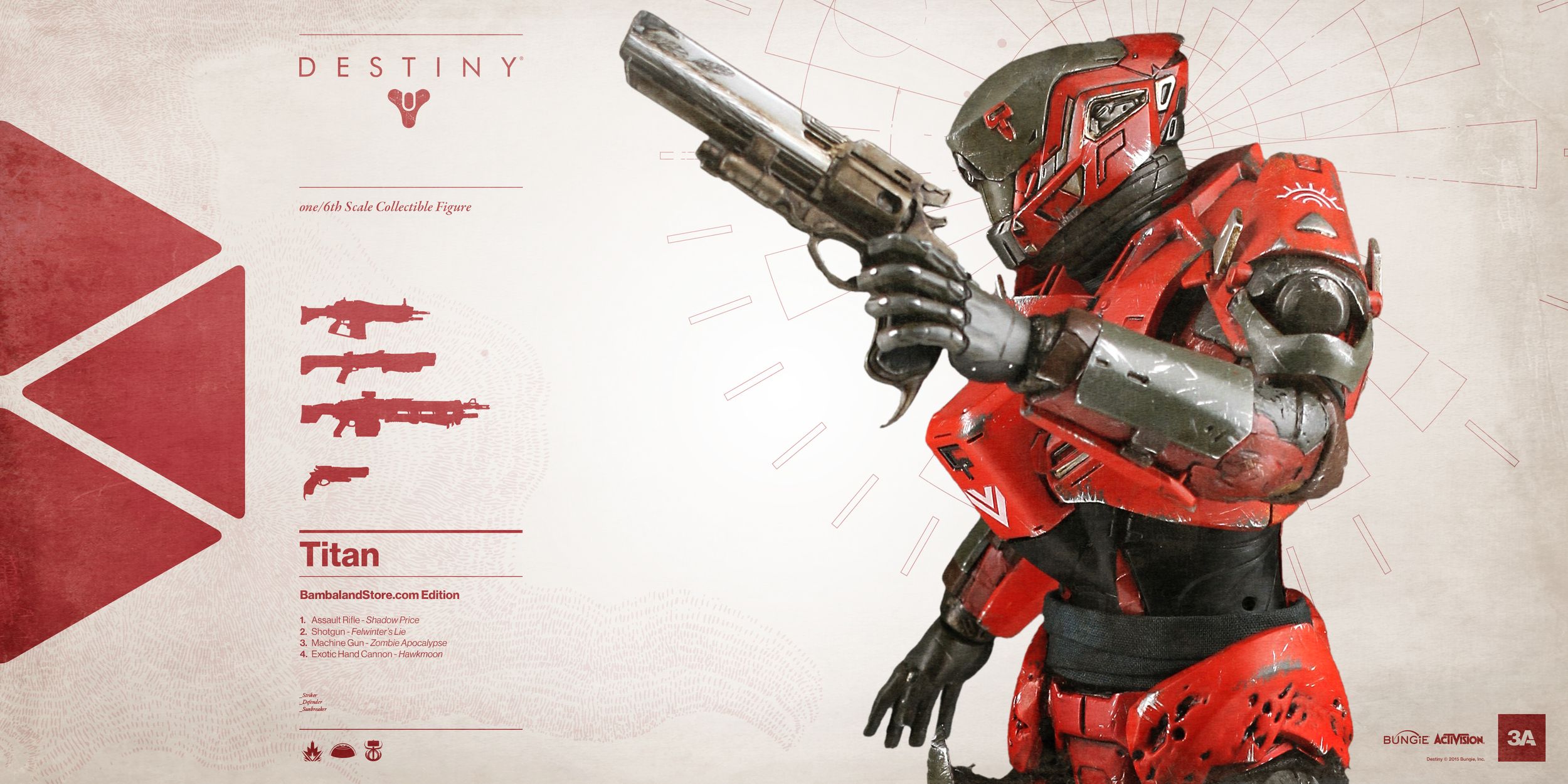 Here's the $190, jaw-dropping Destiny action figure, and its