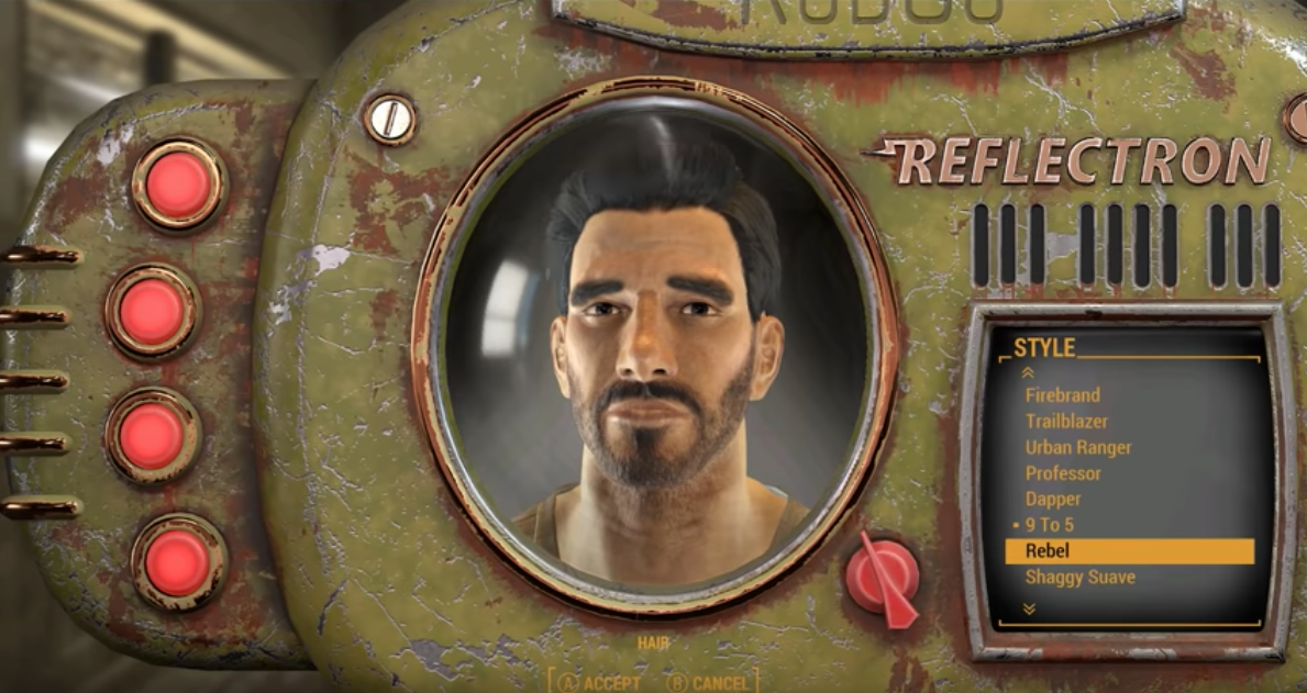 Here’s New Vegas’ character creation in Fallout 4’s engine