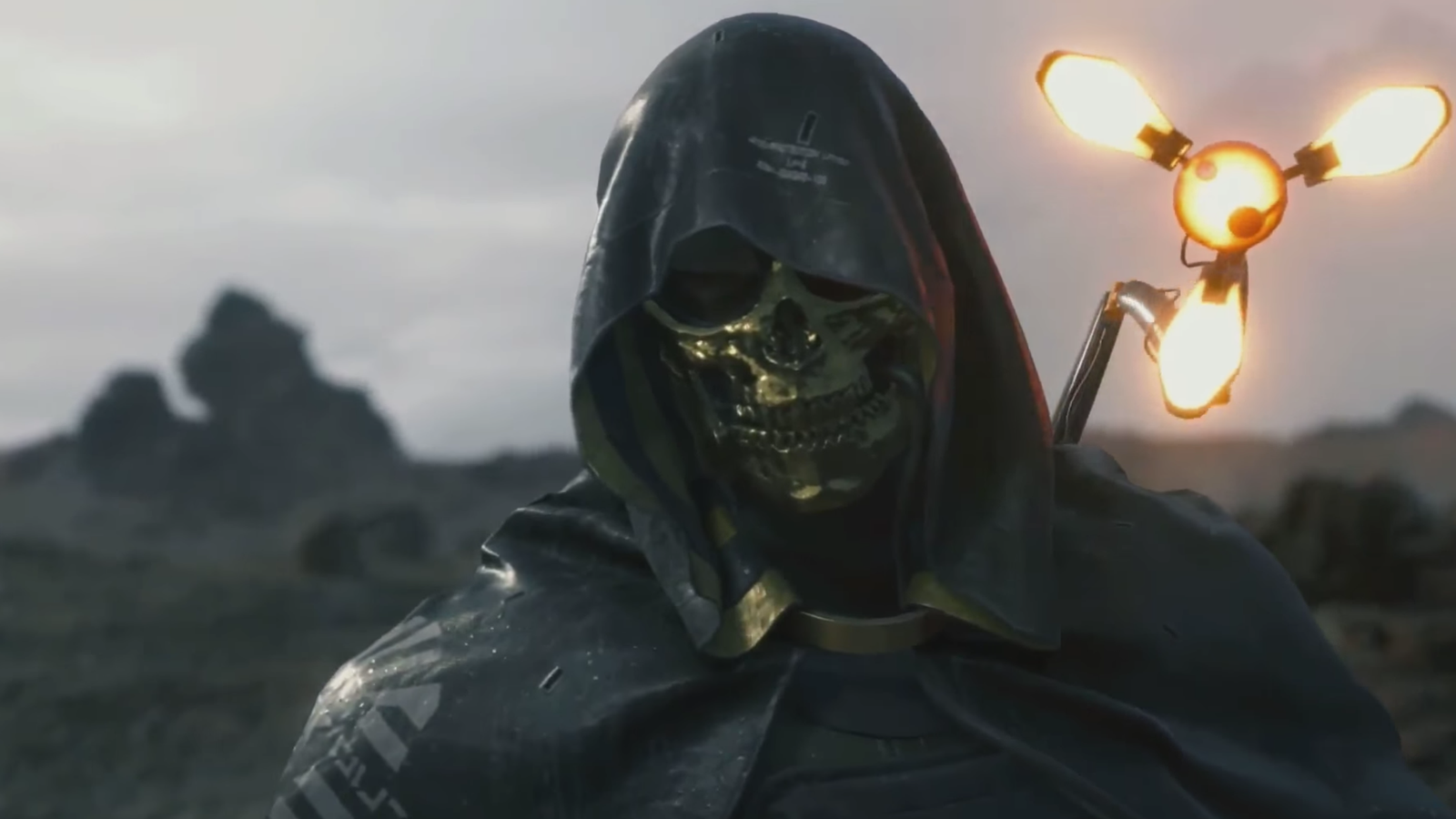 New Death Stranding trailer introduces Troy Baker and a giant monster