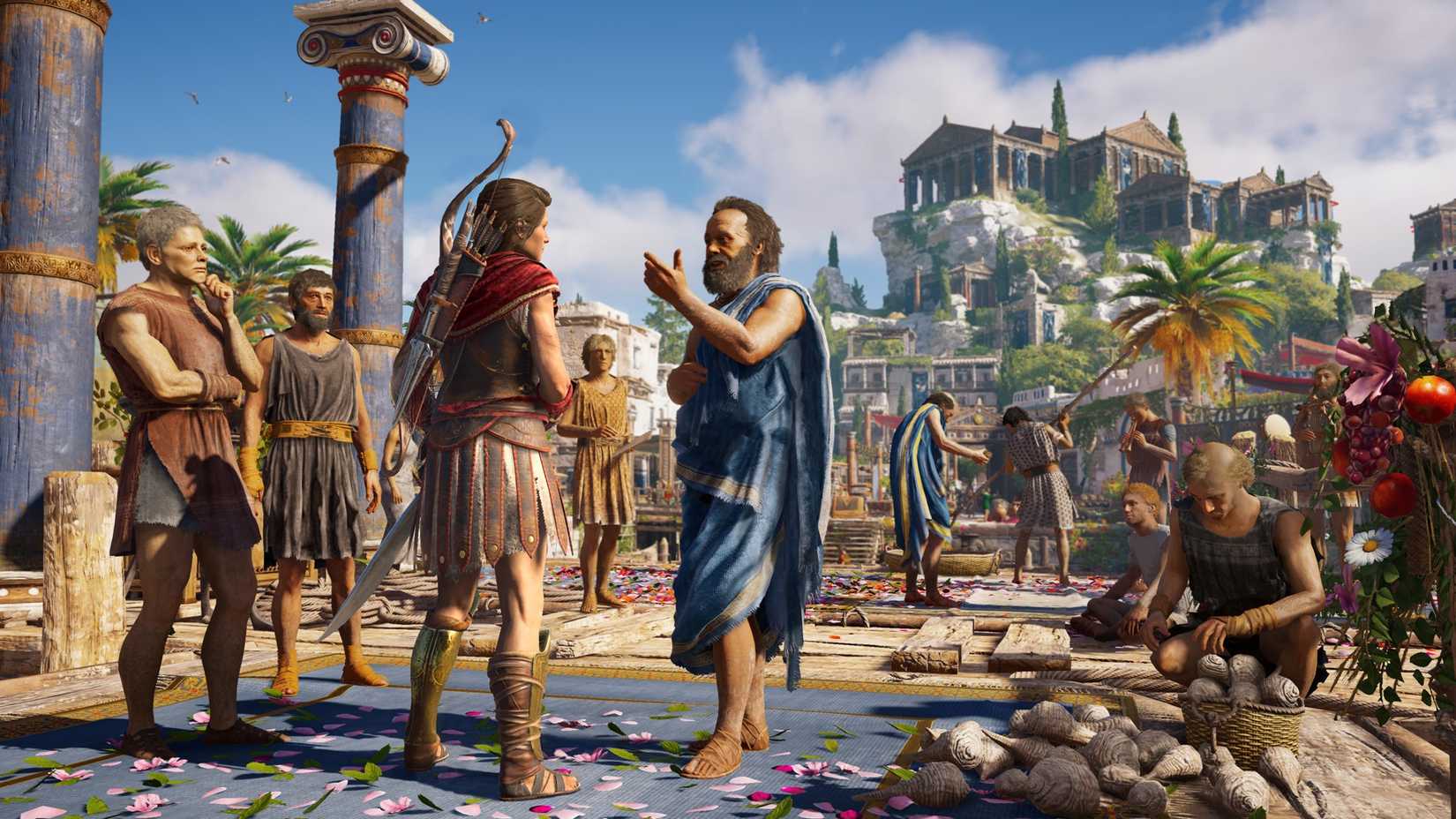 Assassin’s Creed Odyssey - Kassandra in conversation