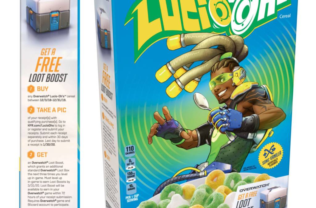 Lucio has his own breakfast cereal now