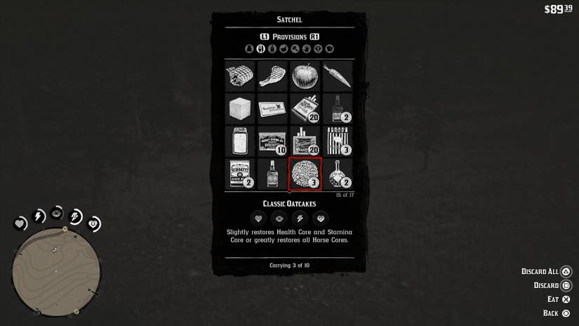 Red Dead Redemption 2 guide: Cores (stamina, health, dead eye)