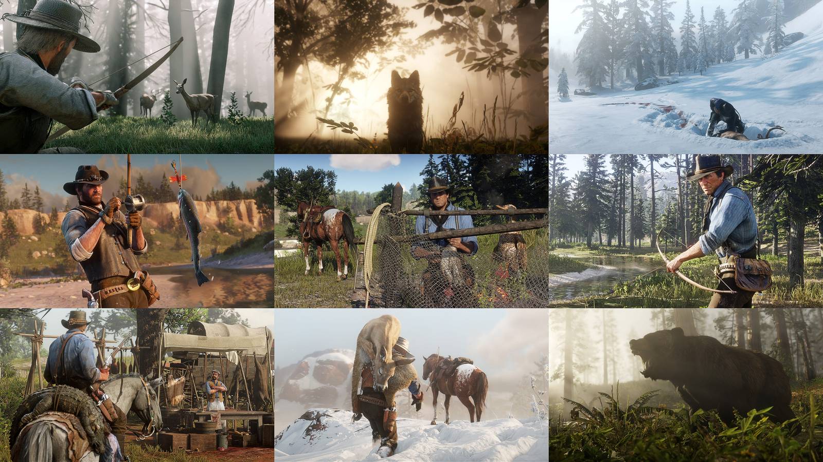 Hunting in Red Dead Redemption was the best part of the game