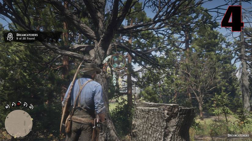 Red Dead Redemption 2 dreamcatcher locations and reward