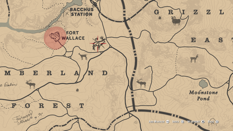 Find Red Dead Redemption 2 Legendary Animals guide with maps