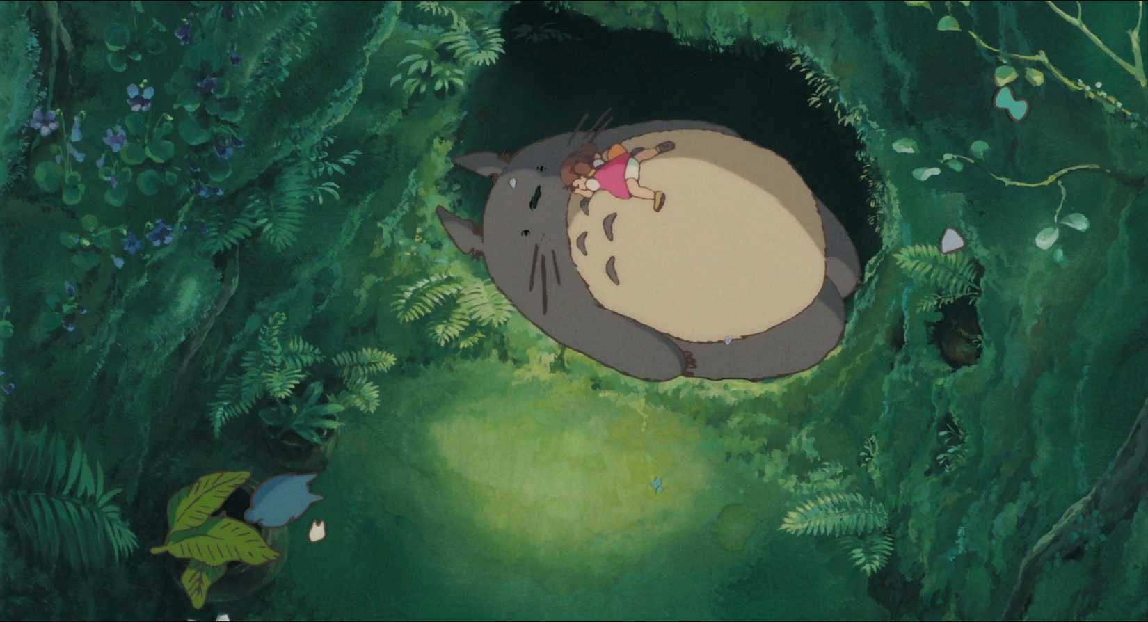 my neighbor totoro nap scene