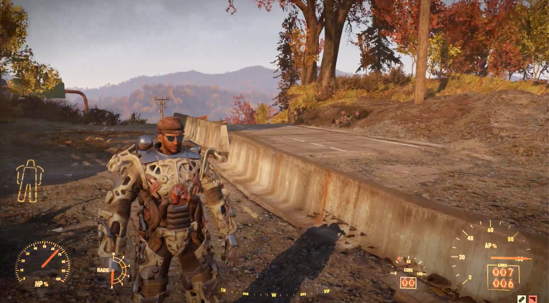 Find easy Power Armor in Fallout 76