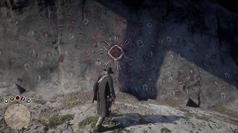 cave drawings rdr2