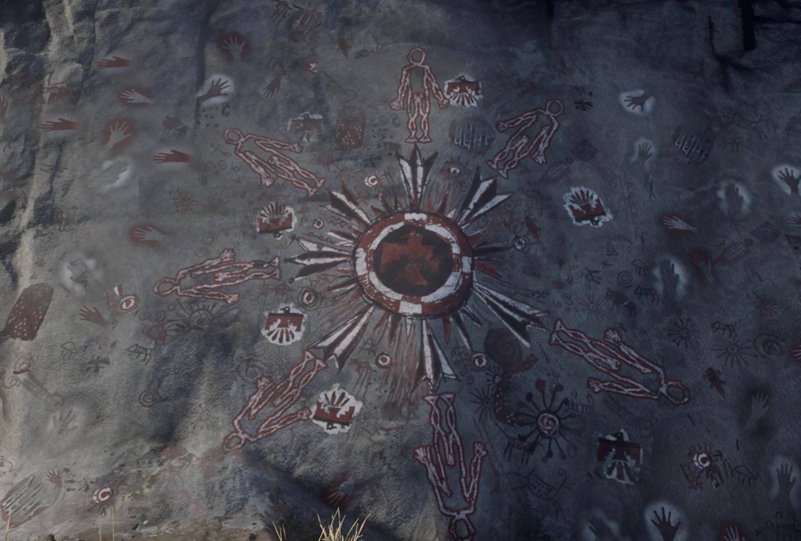 cave drawings rdr2