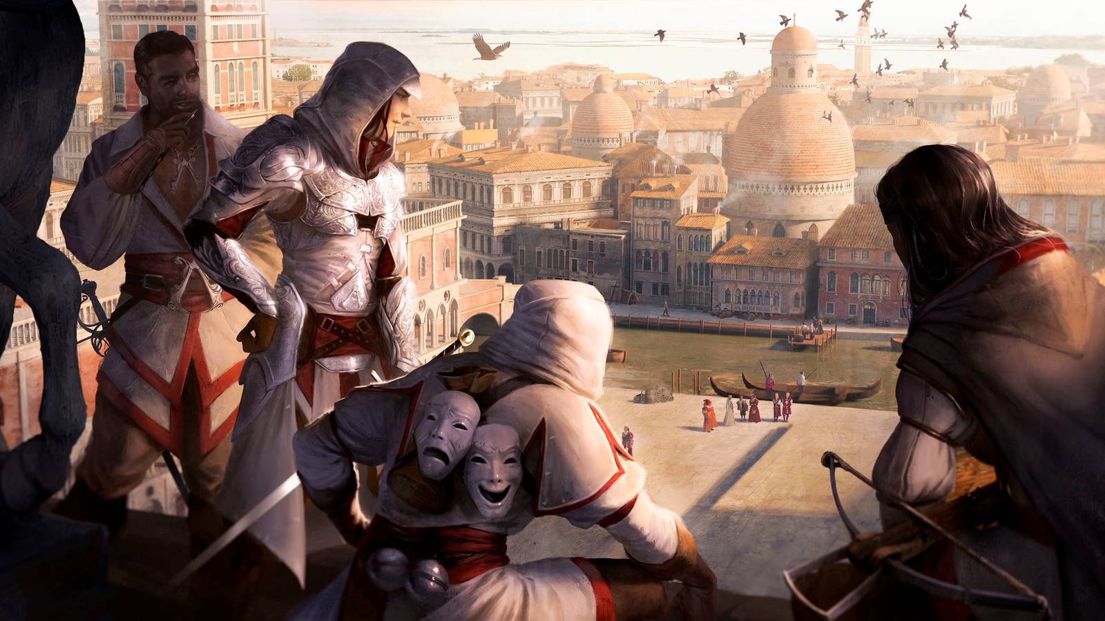 The Assassin's Creed board game is pretty, but slow, image size:1600x900