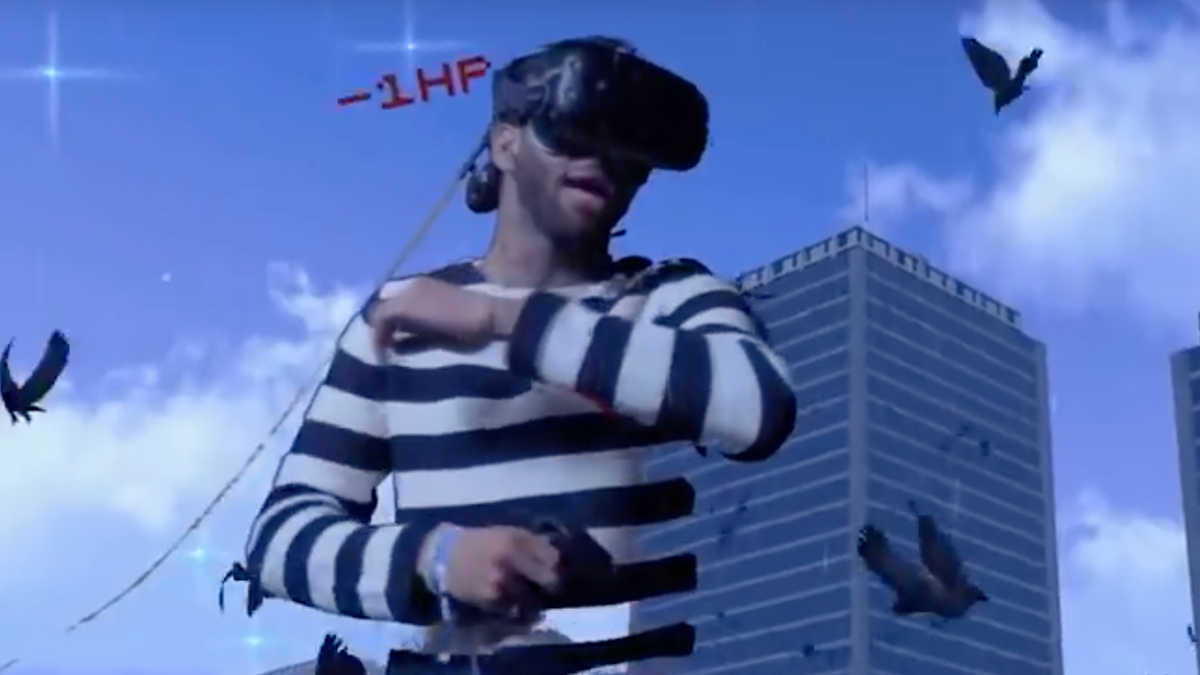 Rappers saving dogs in virtual reality is your tummy rub for the day