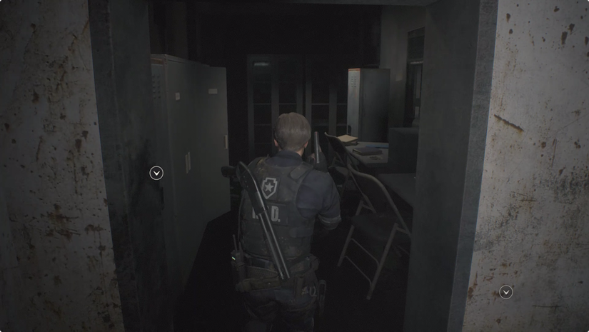 Resident Evil 2 Machinery Room boss fight walkthrough