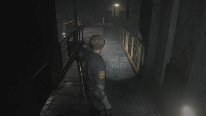 Resident Evil 2 Machinery Room boss fight walkthrough